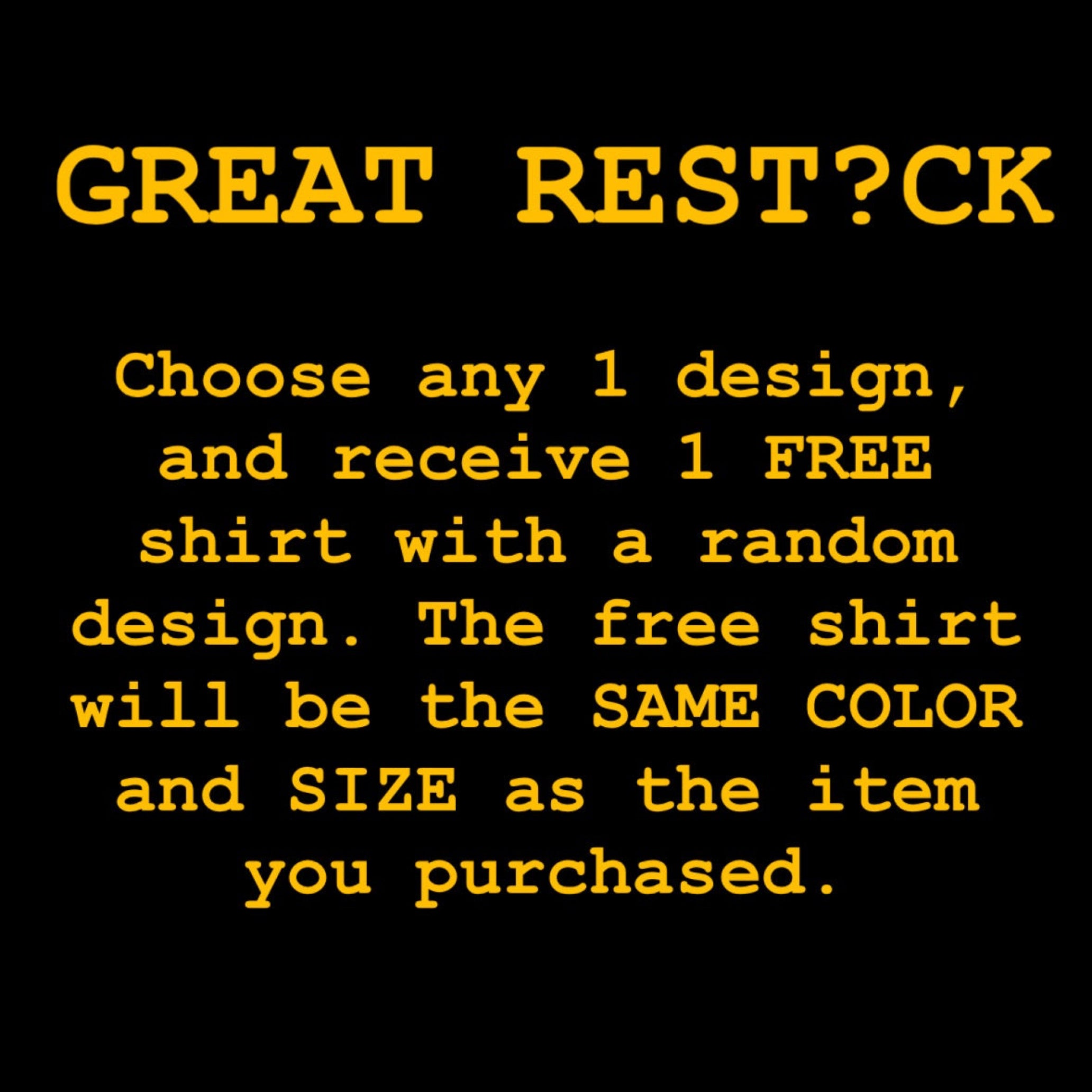 TWO RANDOM TEE [BLACK]