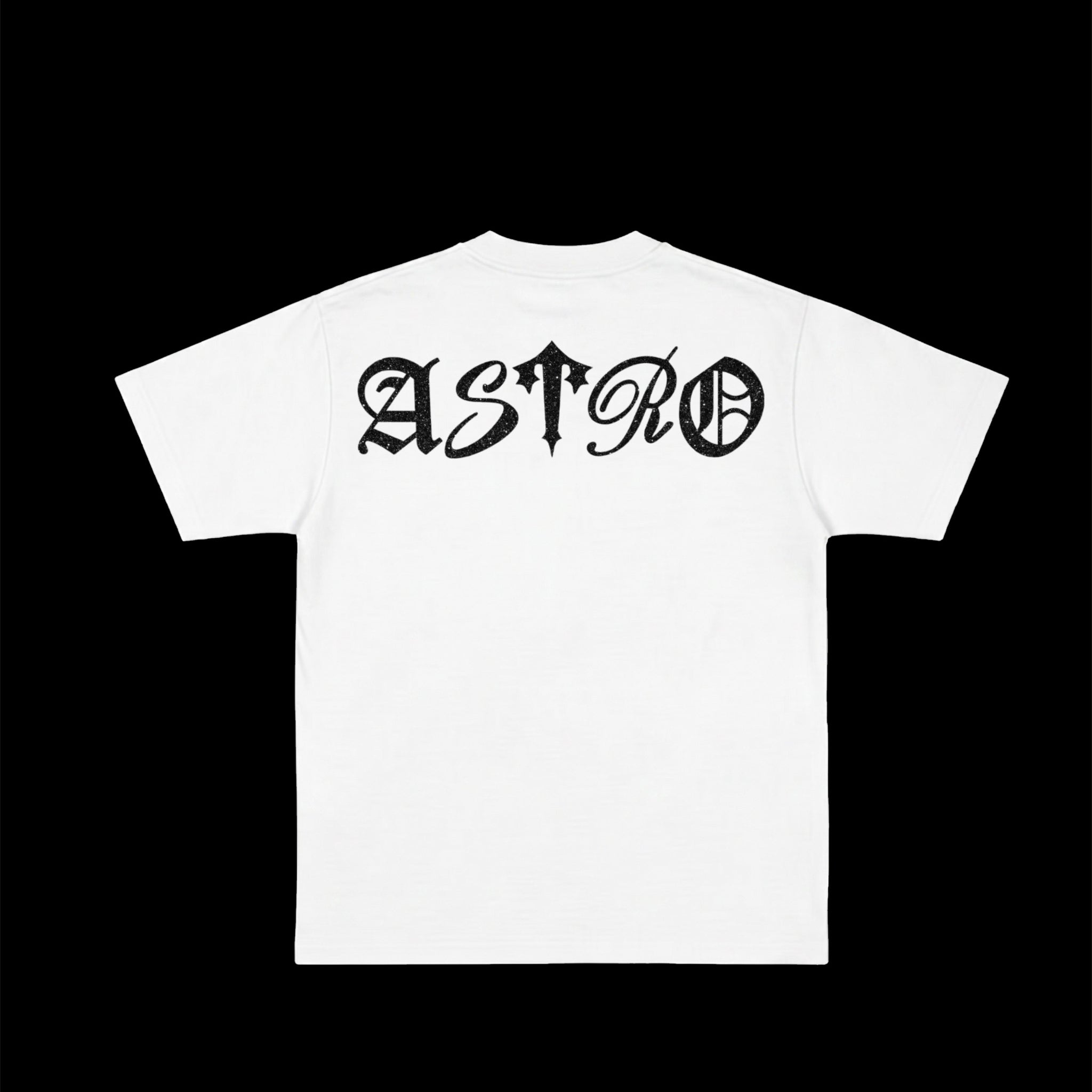 ASTRO GLITTERS TEE [BLACK]