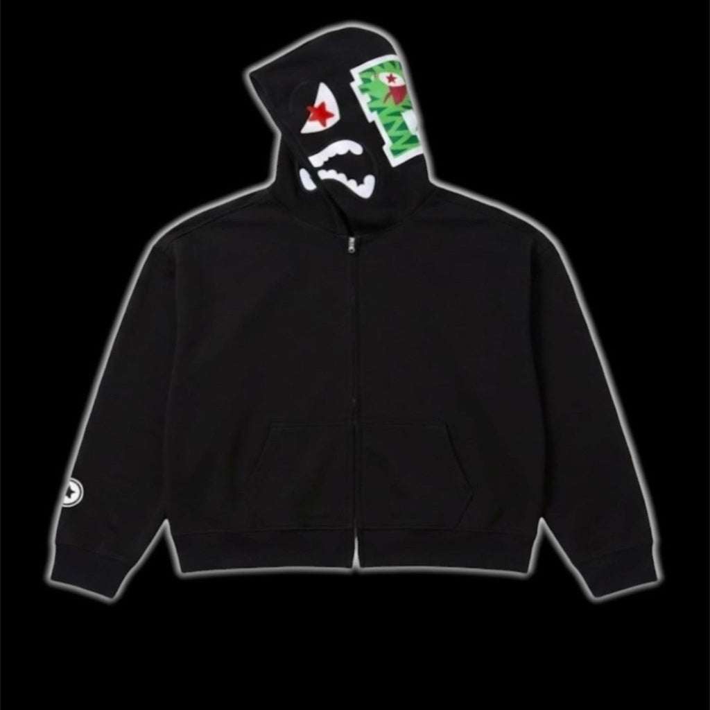 GORILLA ZIP UP [BLACK]