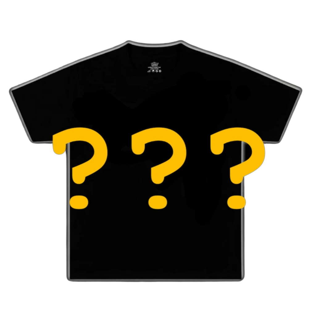 THREE RANDOM TEE [BLACK]