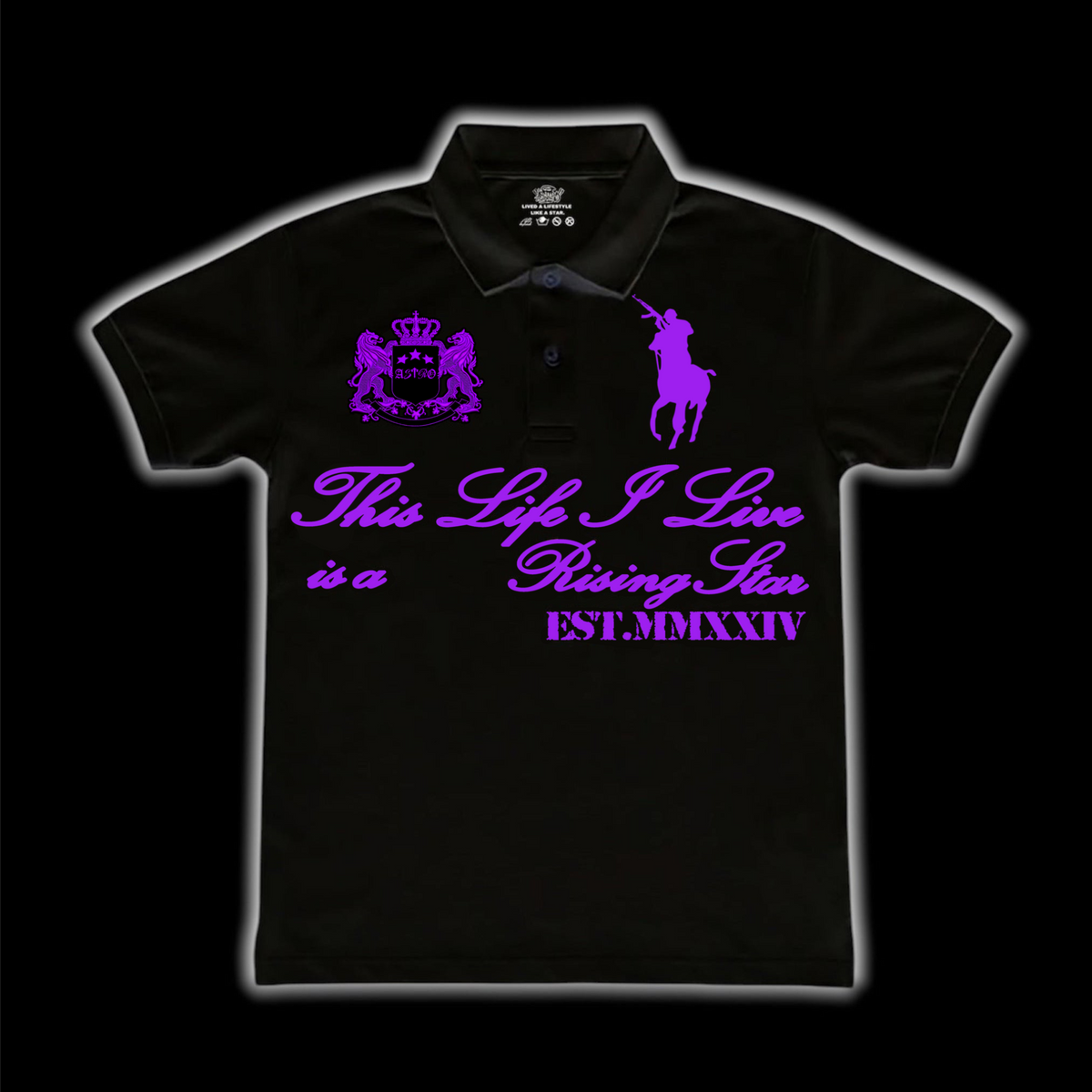 RISING STAR POLO [PURPLE]