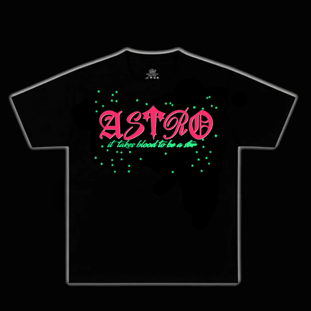 STR TEE [PINK GREEN]