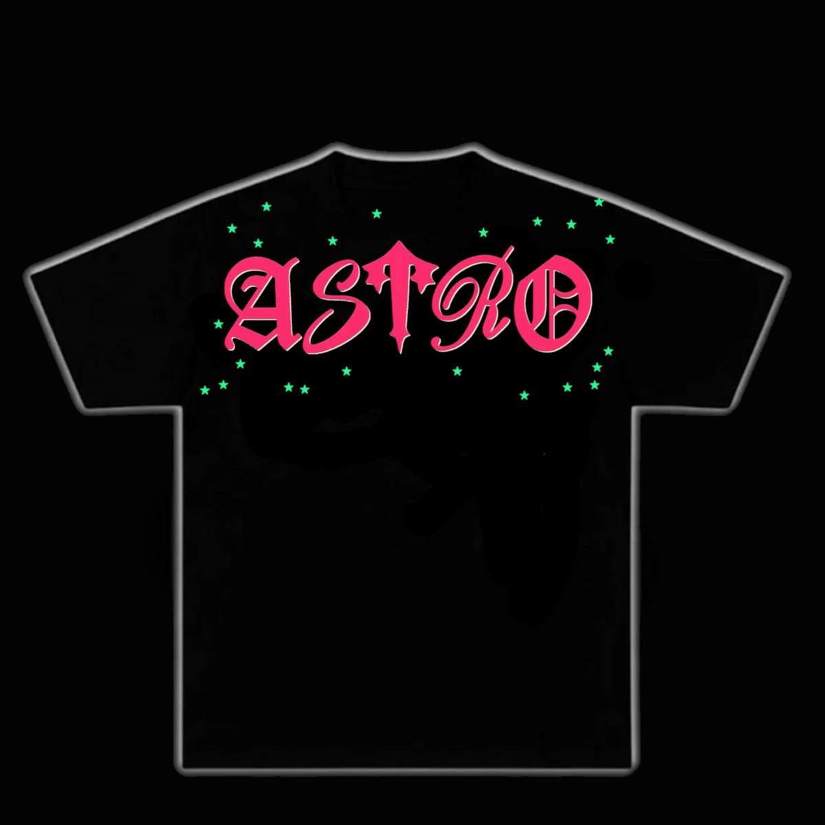 STR TEE [PINK GREEN]
