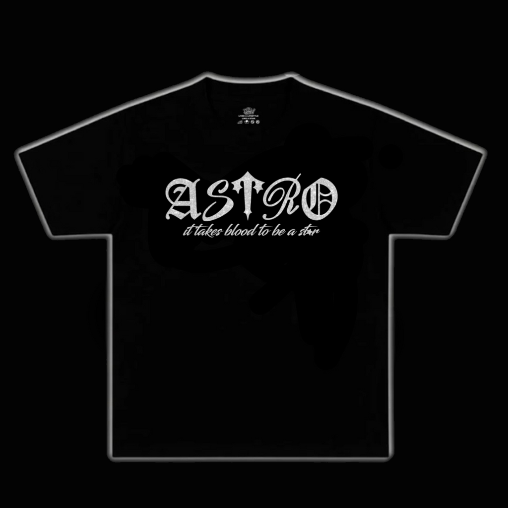 ASTRO GLITTERS TEE [SILVER]